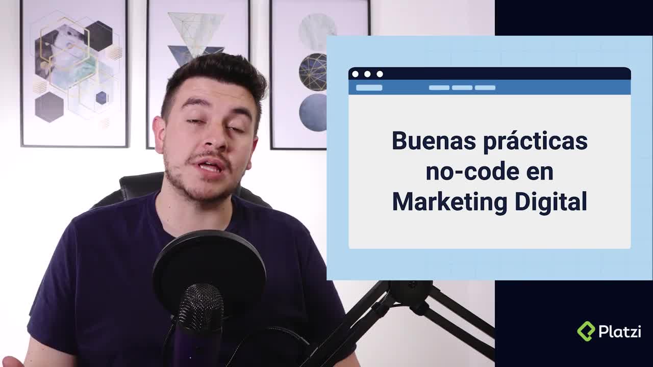 Buenas prácticas no-code en marketing digital